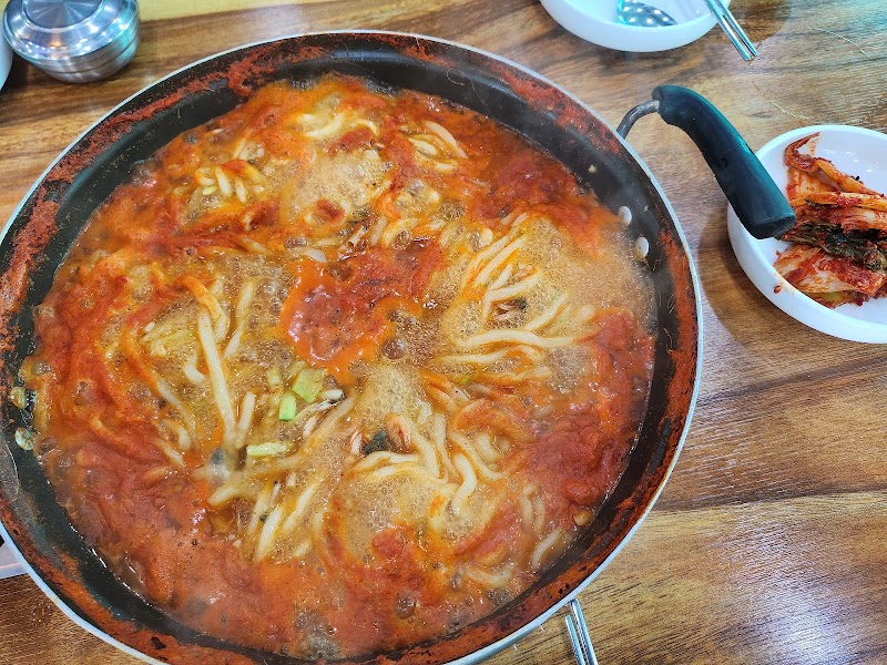 온천손칼국수