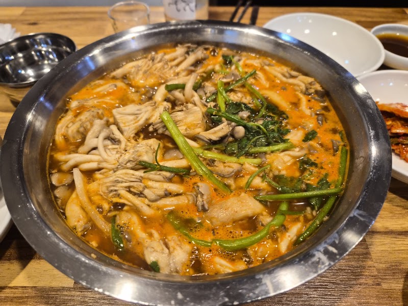 가양칼국수버섯매운탕