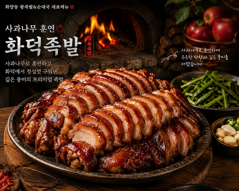 화양동 왕족발&순대국