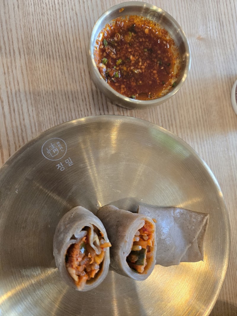 정밀막국수