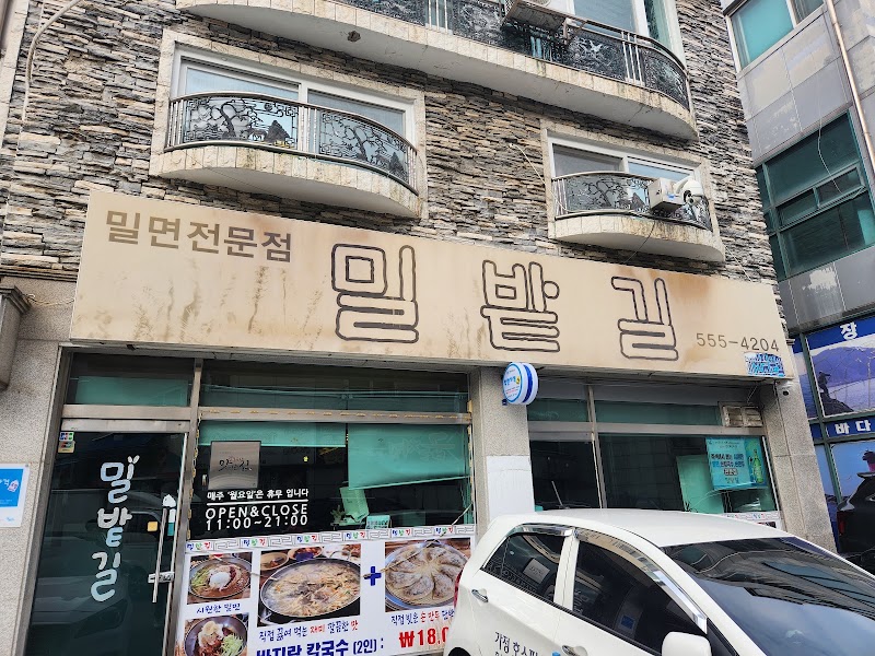 밀밭길