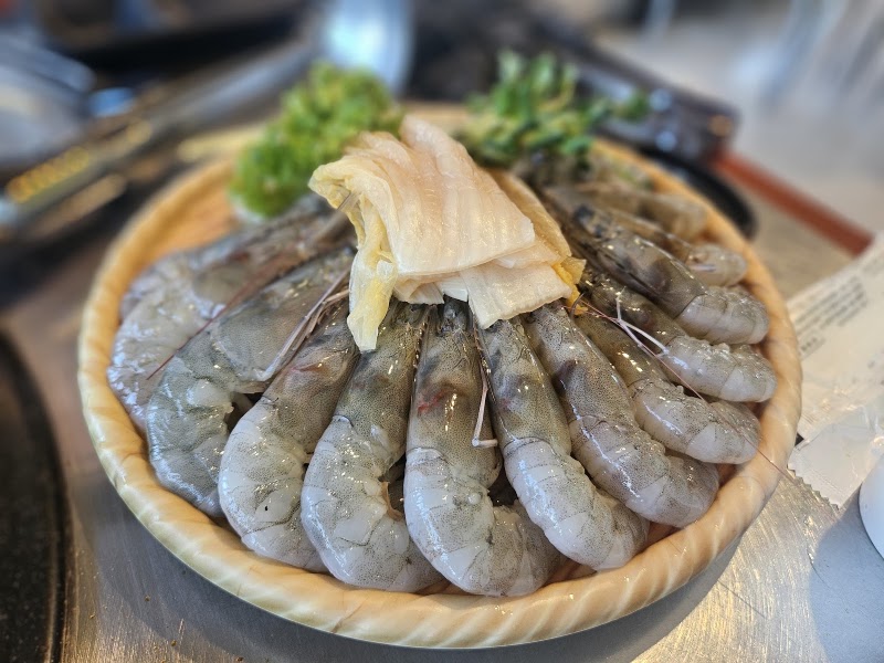 오이도 일품조개구이칼국수