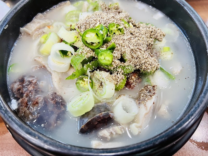 약수순대국