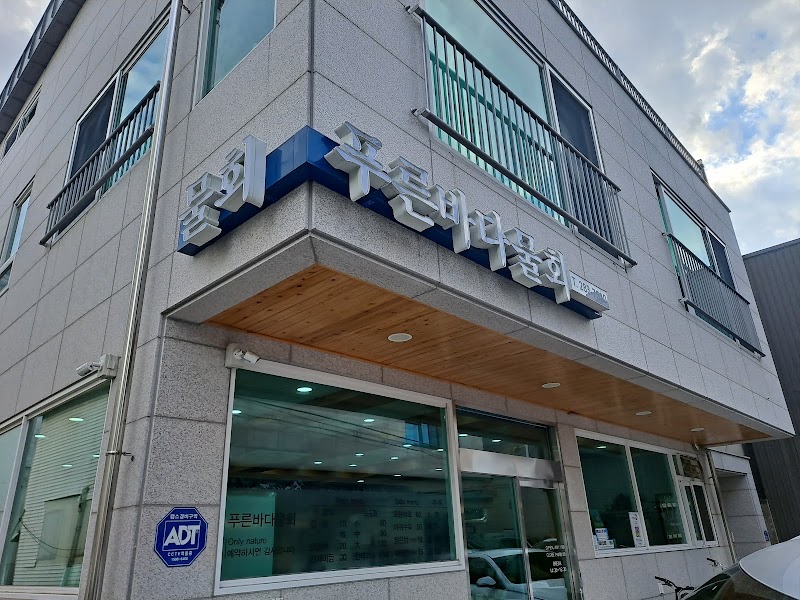 푸른바다물회