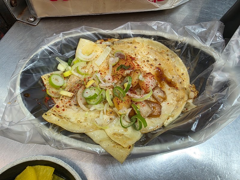 미성당 납작만두 서문시장점